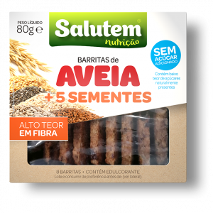 Barritas de Aveia + 5 sementes